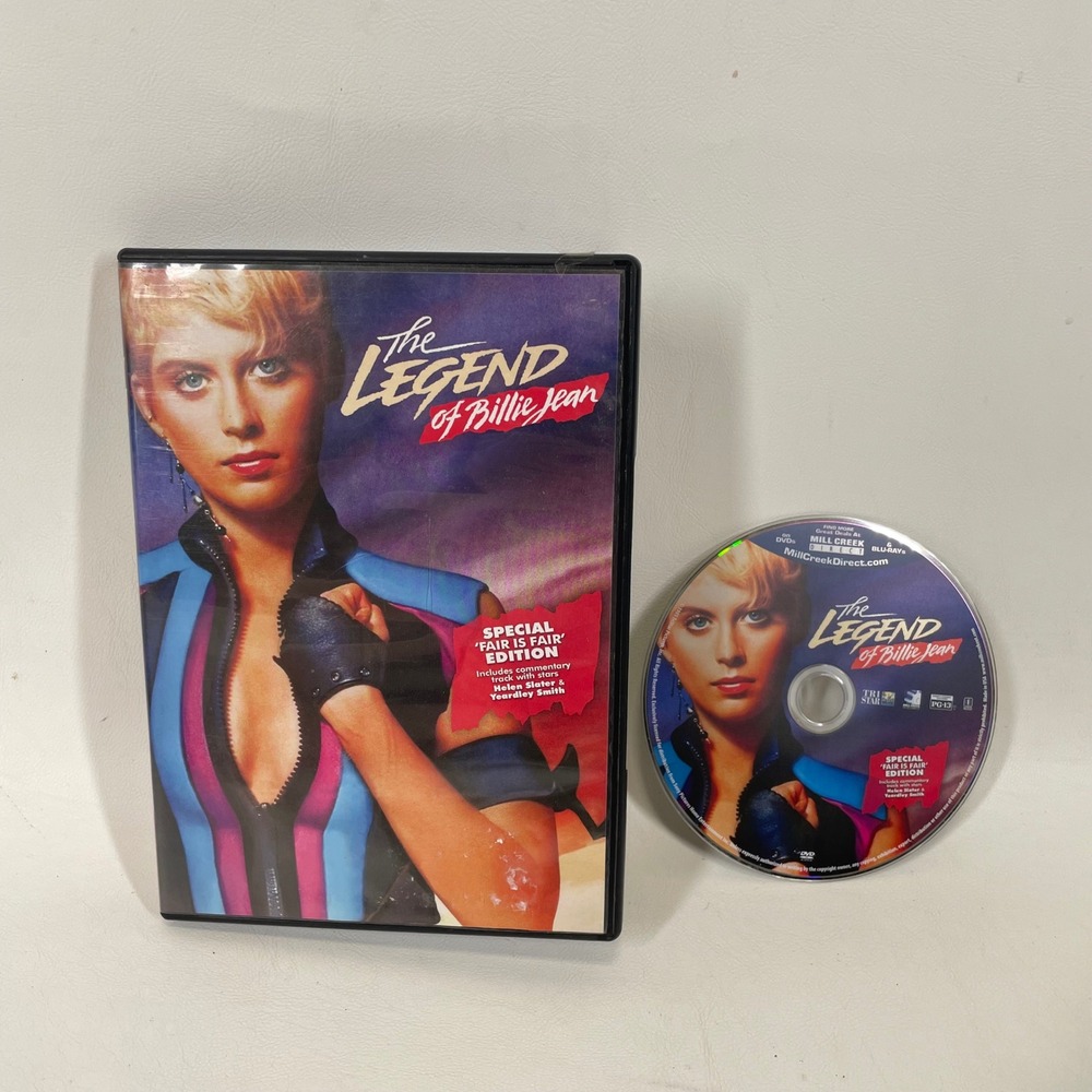 The Legend of Billie Jean DVD Special Fair Is Fair Edition 1985 Movie Mill Creek